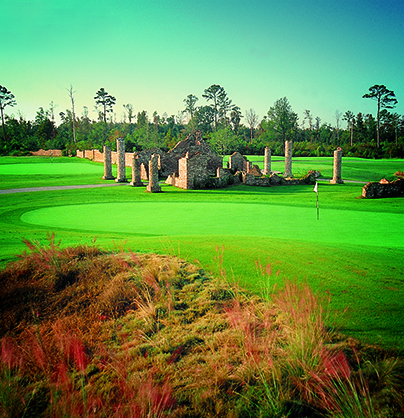 You can use the Faux ruins on the Love Course to create your own Big Break challenge