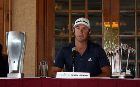 Dustin Johnson plays out of the tpc myrtle beach