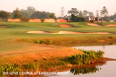 The Love golf course at Barefoot Resort joins the nationally recognized list of Myrtle Beach golf courses