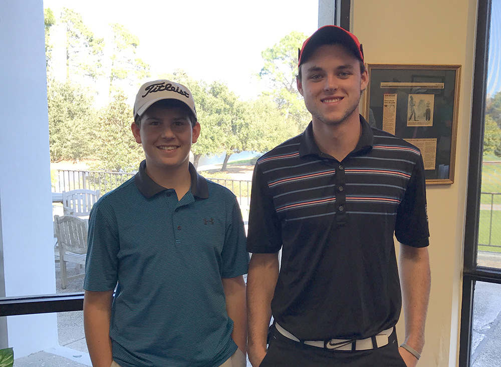 Pinehurst’s Drew Viney and Bluffton’s Wint Phoo Aung Win Dustin Johnson World Junior Qualifiers