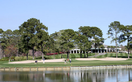 River Club golf course in Pawleys Island - southern end of the Myrtle Beach golf area
