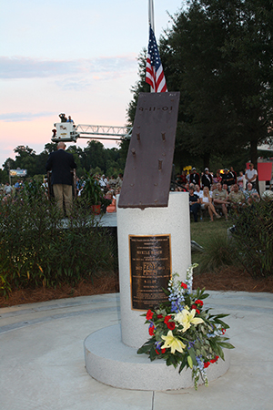 the myrtle beach 9-11 unity memorial ceremoy will take place thursday at 7 pm