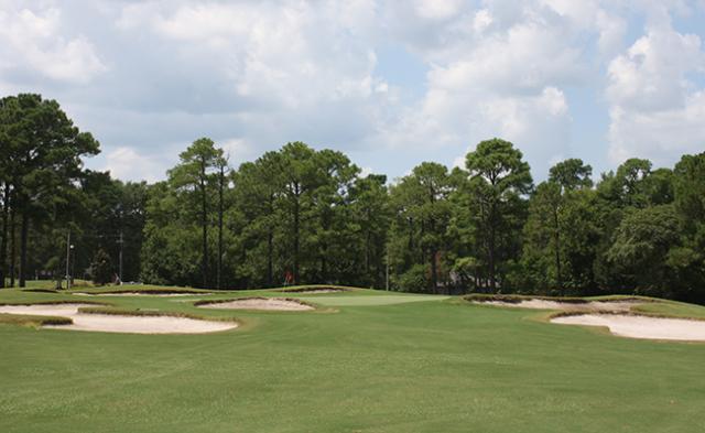 The ninth hole is one of the best at Carolina Shores