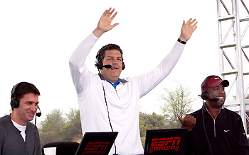 Celebrities About for the 2012 Monday After the Masters