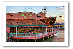 Don't be a Caribbean Jerk - Unless you're at the Key West Grill in Myrtle Beach - perfect for golfers!