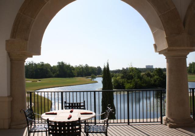 The view from the clubhouse deck at the Members Club at Grande Dunes
