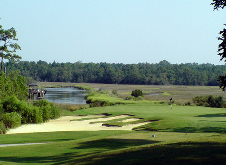 River's Edge golf course - No. 8 Along the marsh
