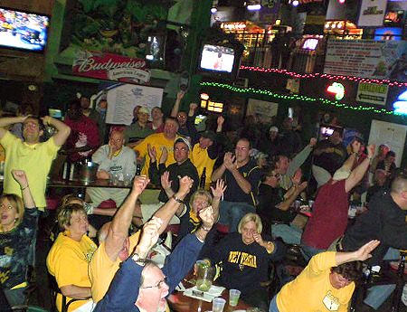 Myrtle Beach offers out-of-town fans a lot of places to watch their favorite team.