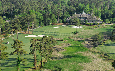 The 18th hole at Tidewater golf course is one of the toughest in the Myrtle Beach area