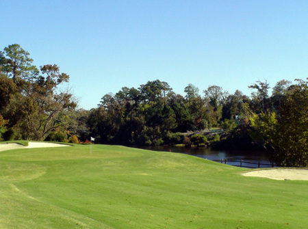 Waterway Hills Golf Club's 27-hole Robert Trent Jones design features modern course entrance that surprises golfers, offers great view