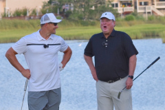 NFL great Rob Gronkowski with Charlie Rymer at The Dunes Golf & Beach Club