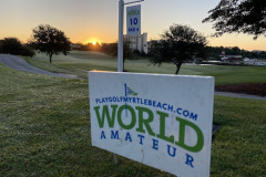 Sunrise at Grande Dunes Resort Course (David Williams Photo)