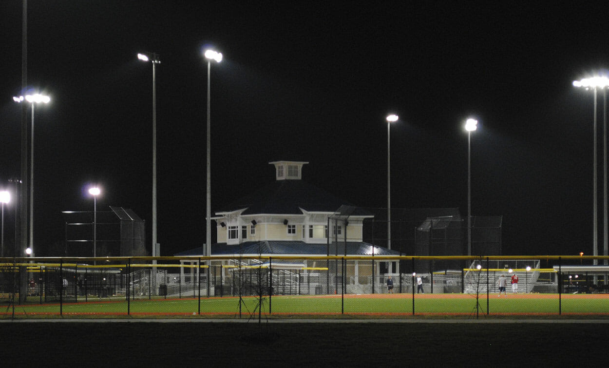 Myrtle Beach Baseball at Night