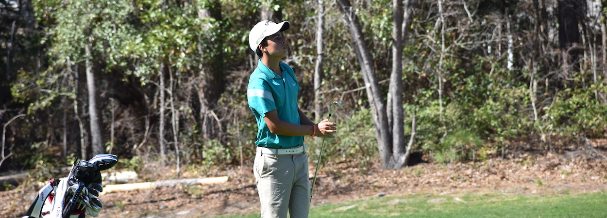 Fred Biondi of Port St. Lucie, FL is the first-round leader of the 2018 Dustin Johnson World Junior Golf Championship at TPC Myrtle Beach