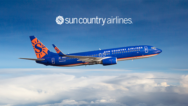 Sun Country Airlines direct flights to Myrtle Beach!