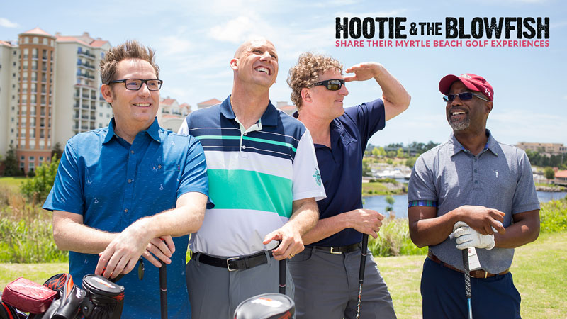 Hootie & the Blowfish Play Golf in Myrtle Beach