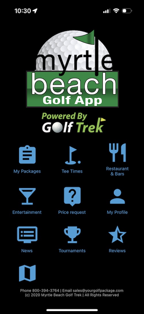 golf trek payment portal
