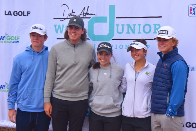 Photo Gallery Practice Day at the 2024 Dustin Johnson World Junior
